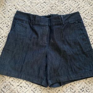 Loft structured loose denim jeans